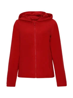 Usha Damen Fleecejacke in rot