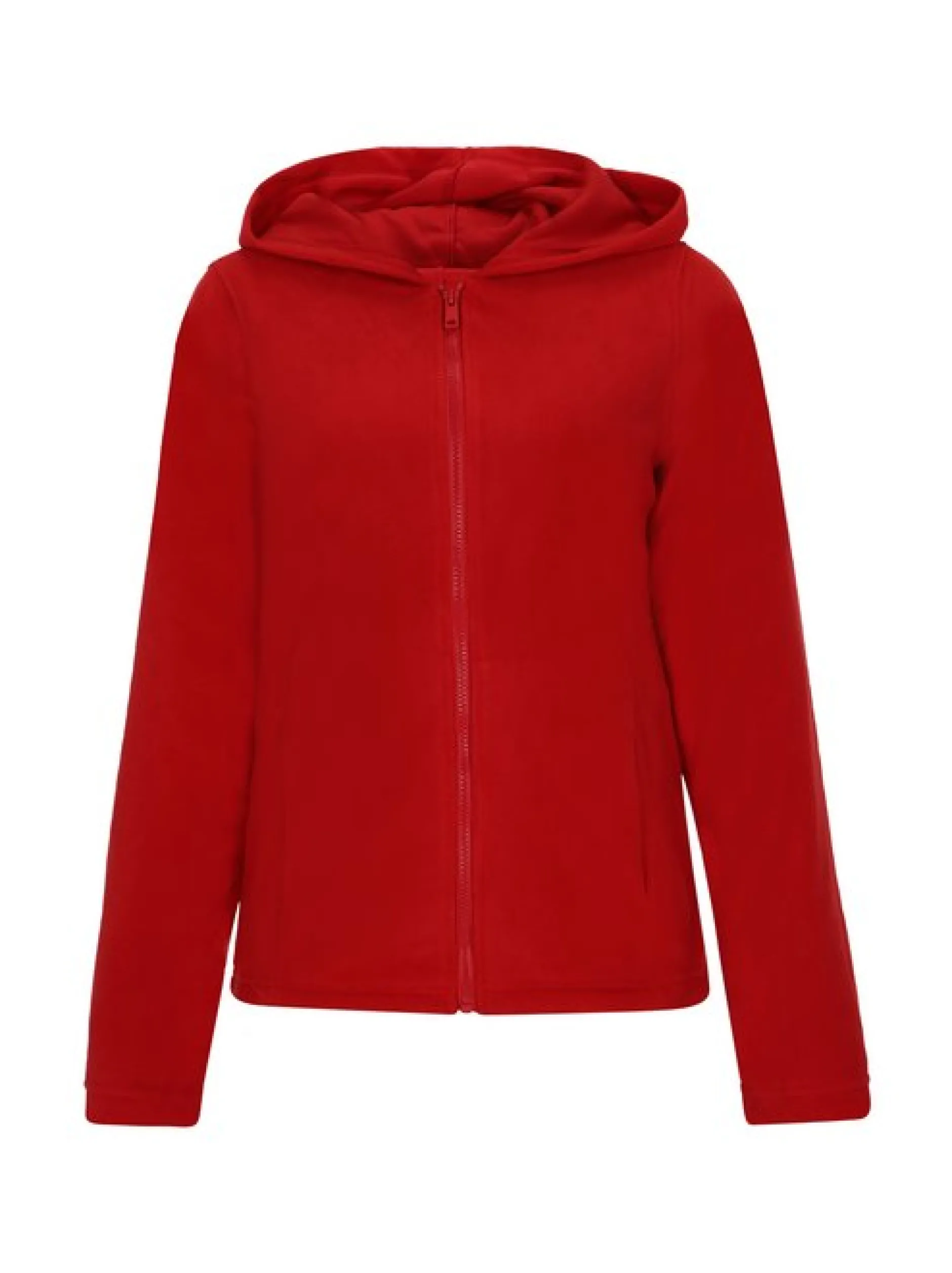 Usha Damen Fleecejacke in rot