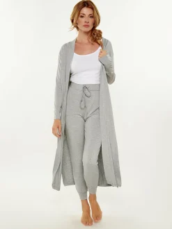 Usha Damen Hose in grau