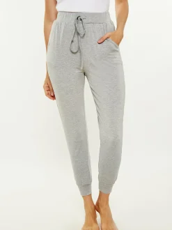 Usha Damen Hose in grau