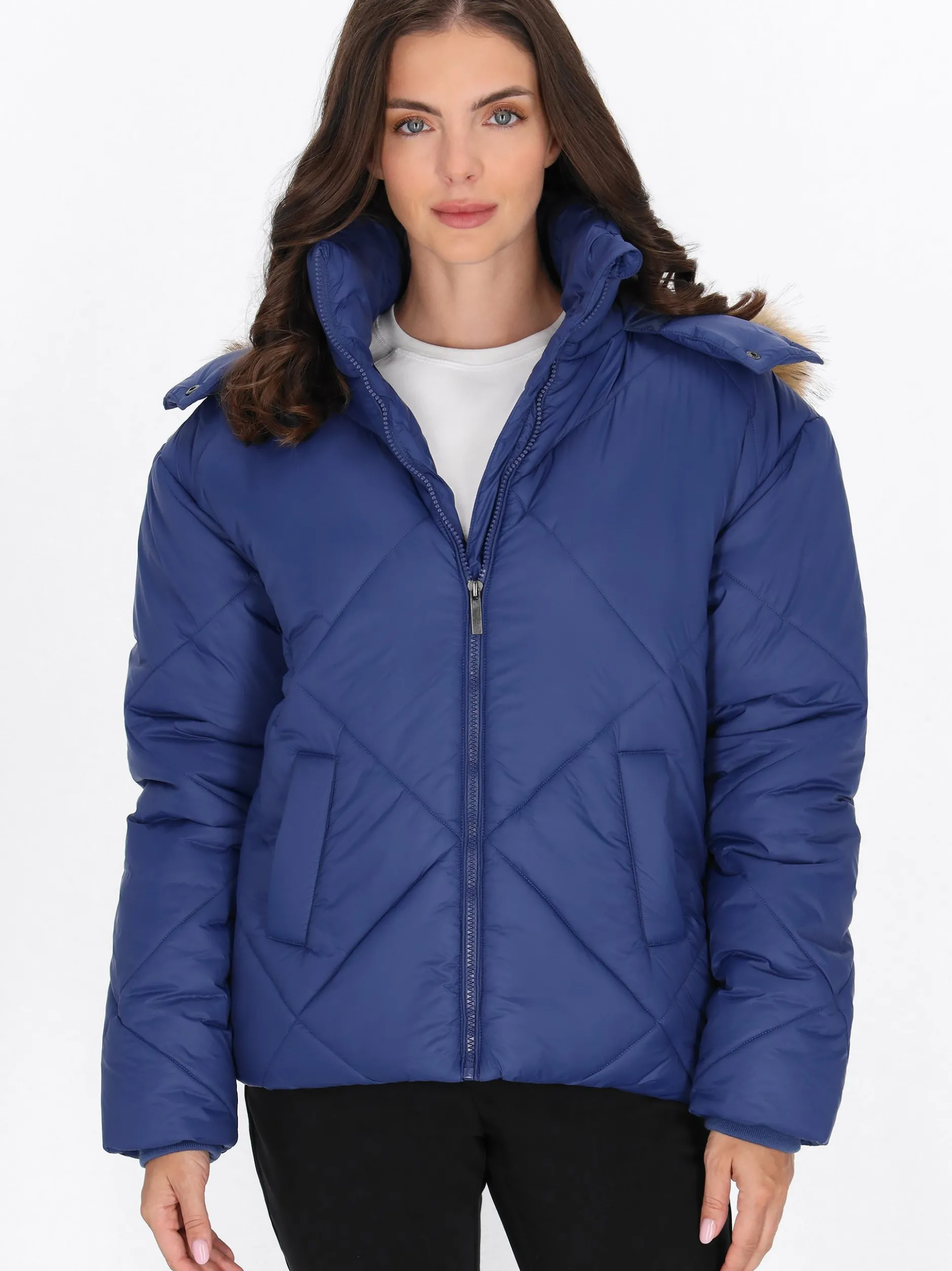 Usha Damen Jacke in marine