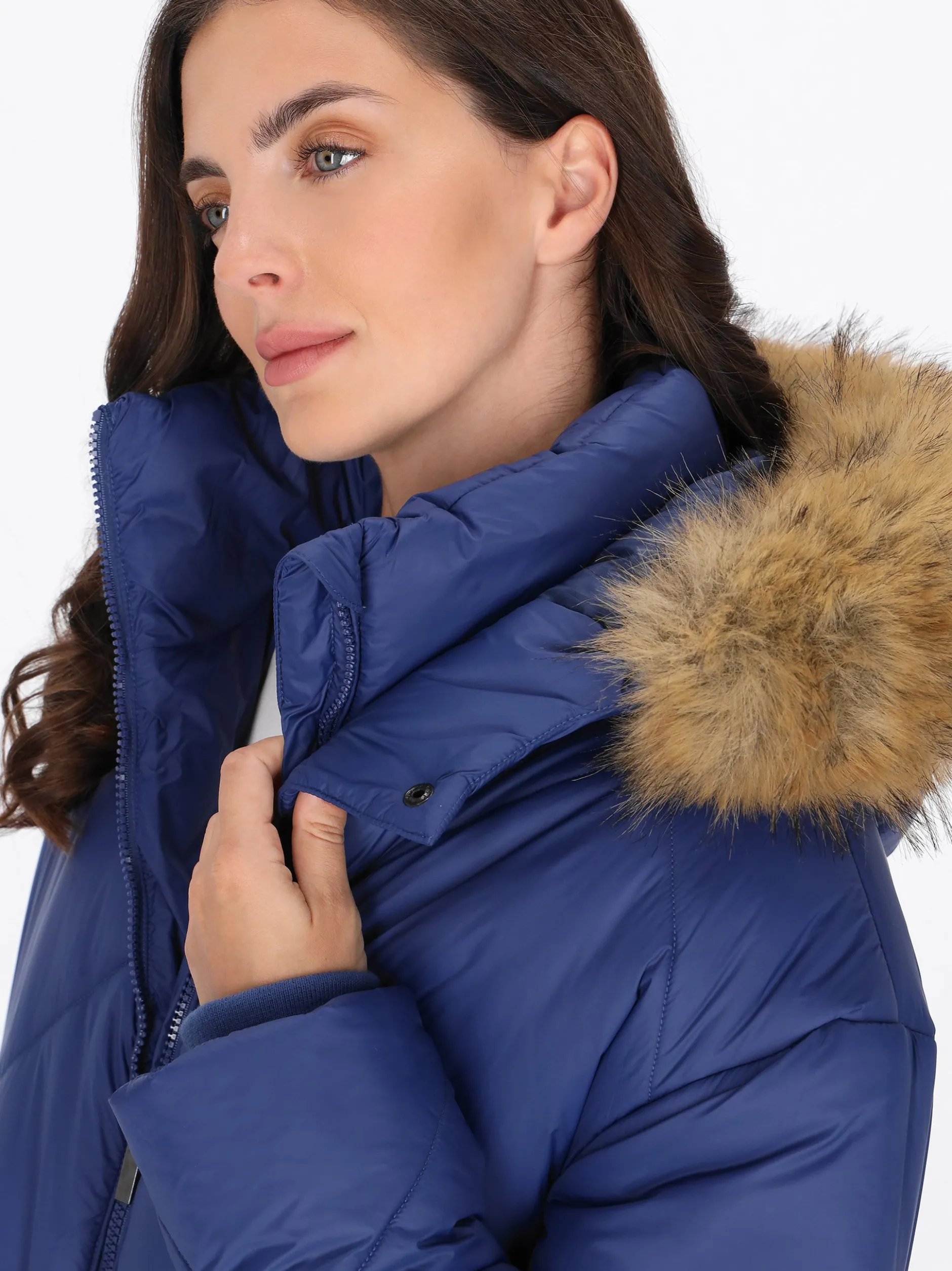 Usha Damen Jacke in marine