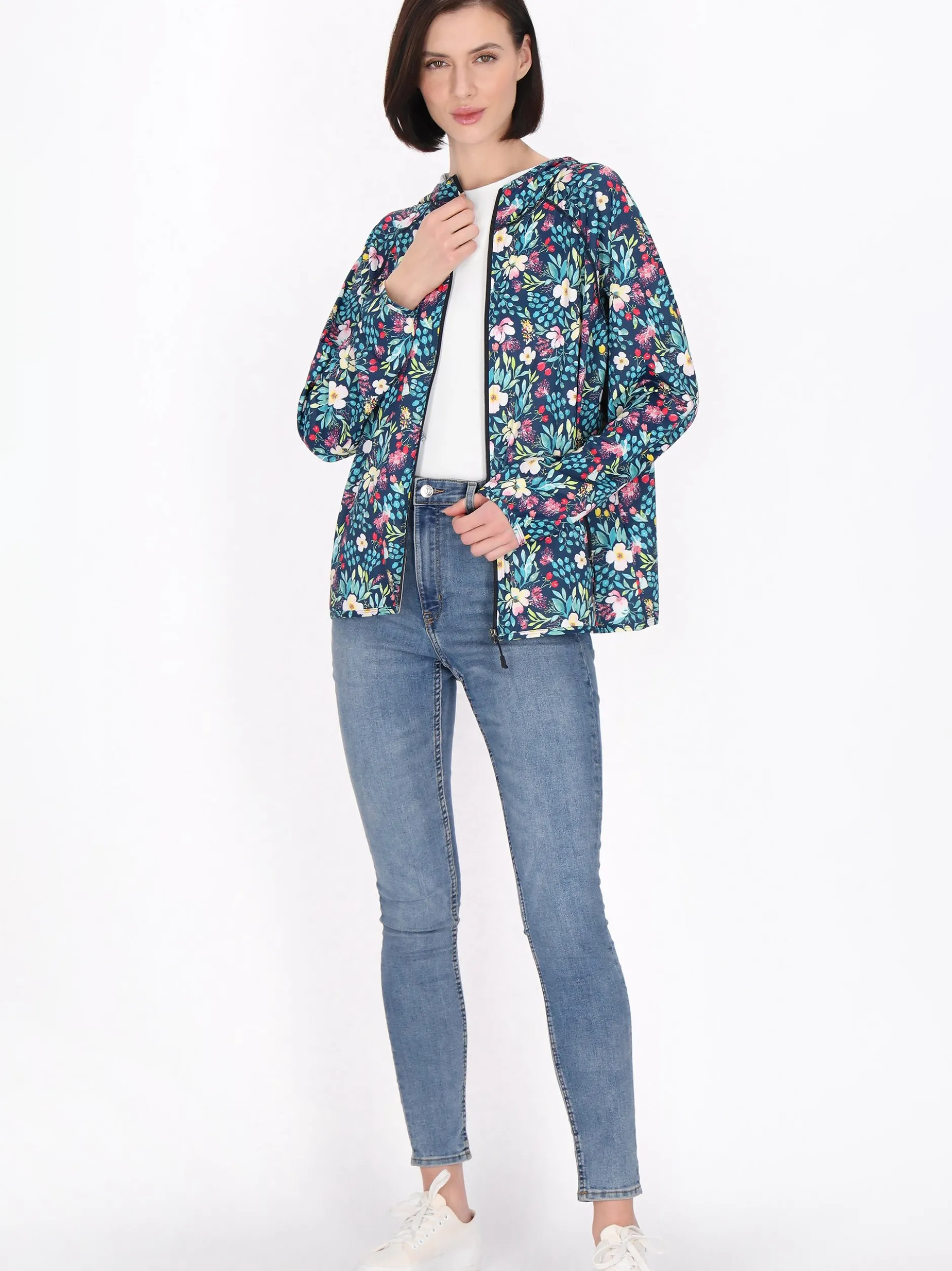 Usha Damen Jacke in marine