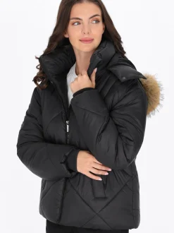 Usha Damen Jacke in schwarz