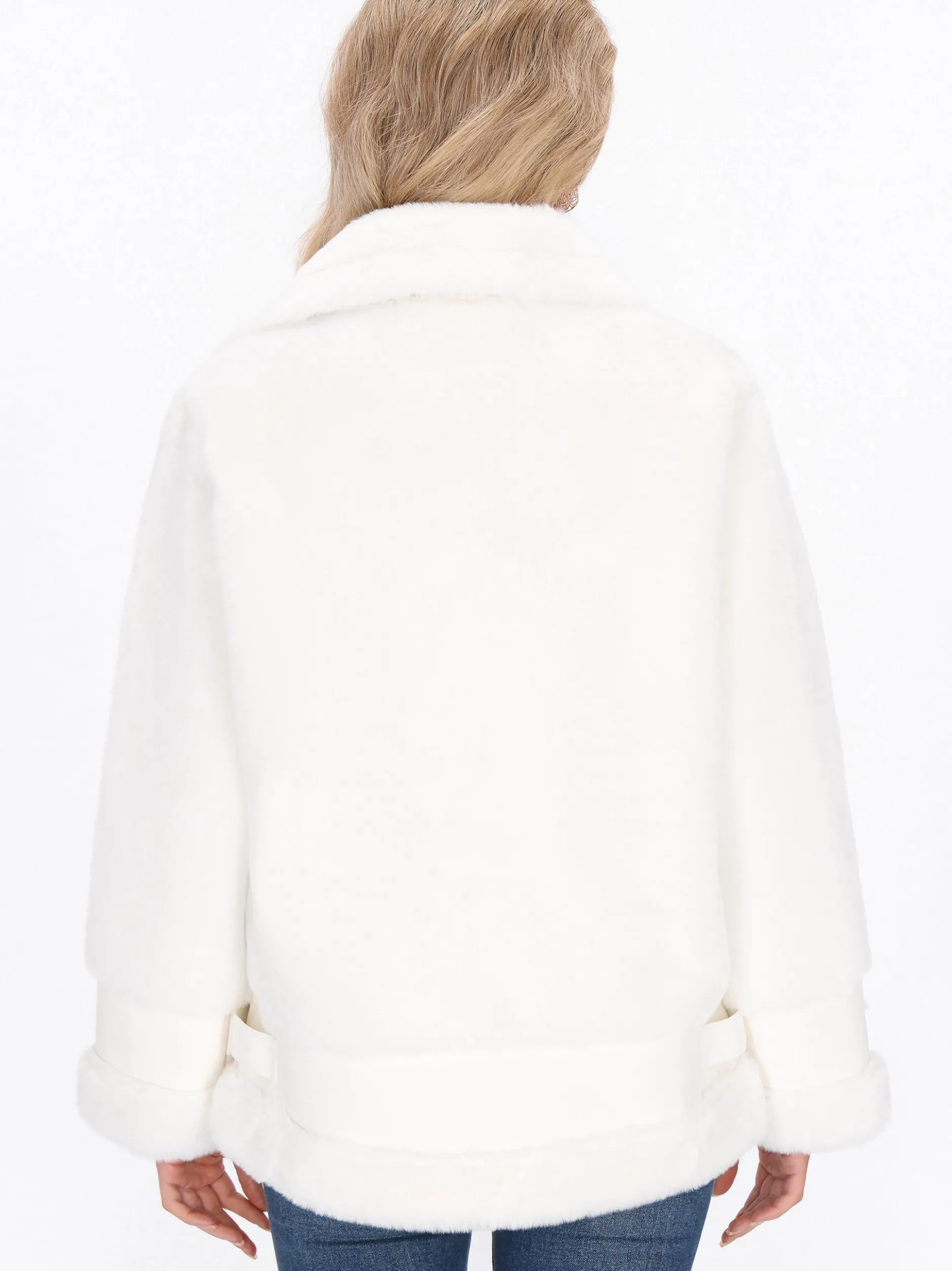 Usha Damen Jacke in weiß