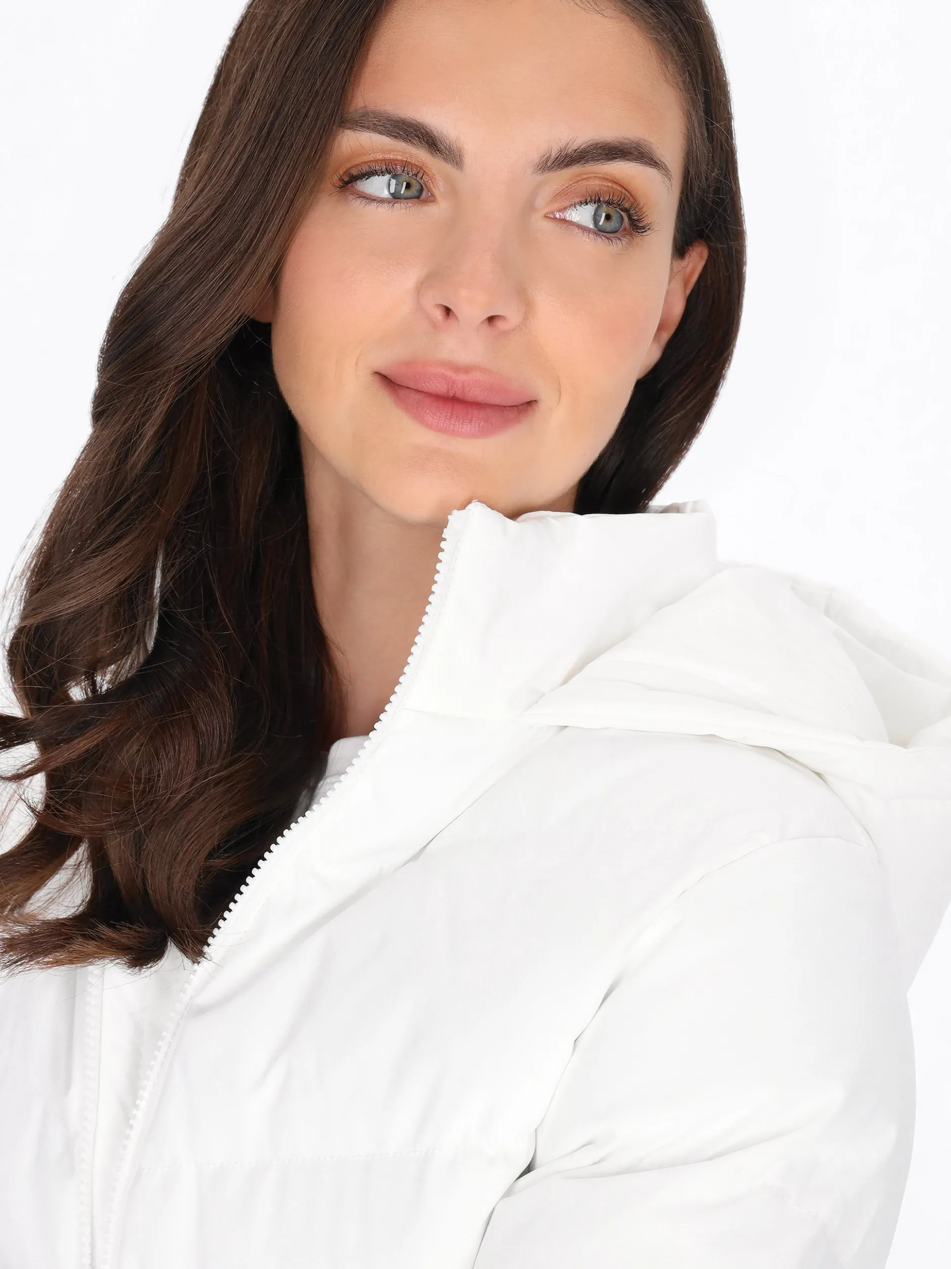 Usha Damen Jacke in weiß