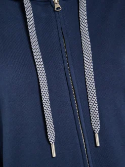 Usha Damen Kapuzenpullover in marine