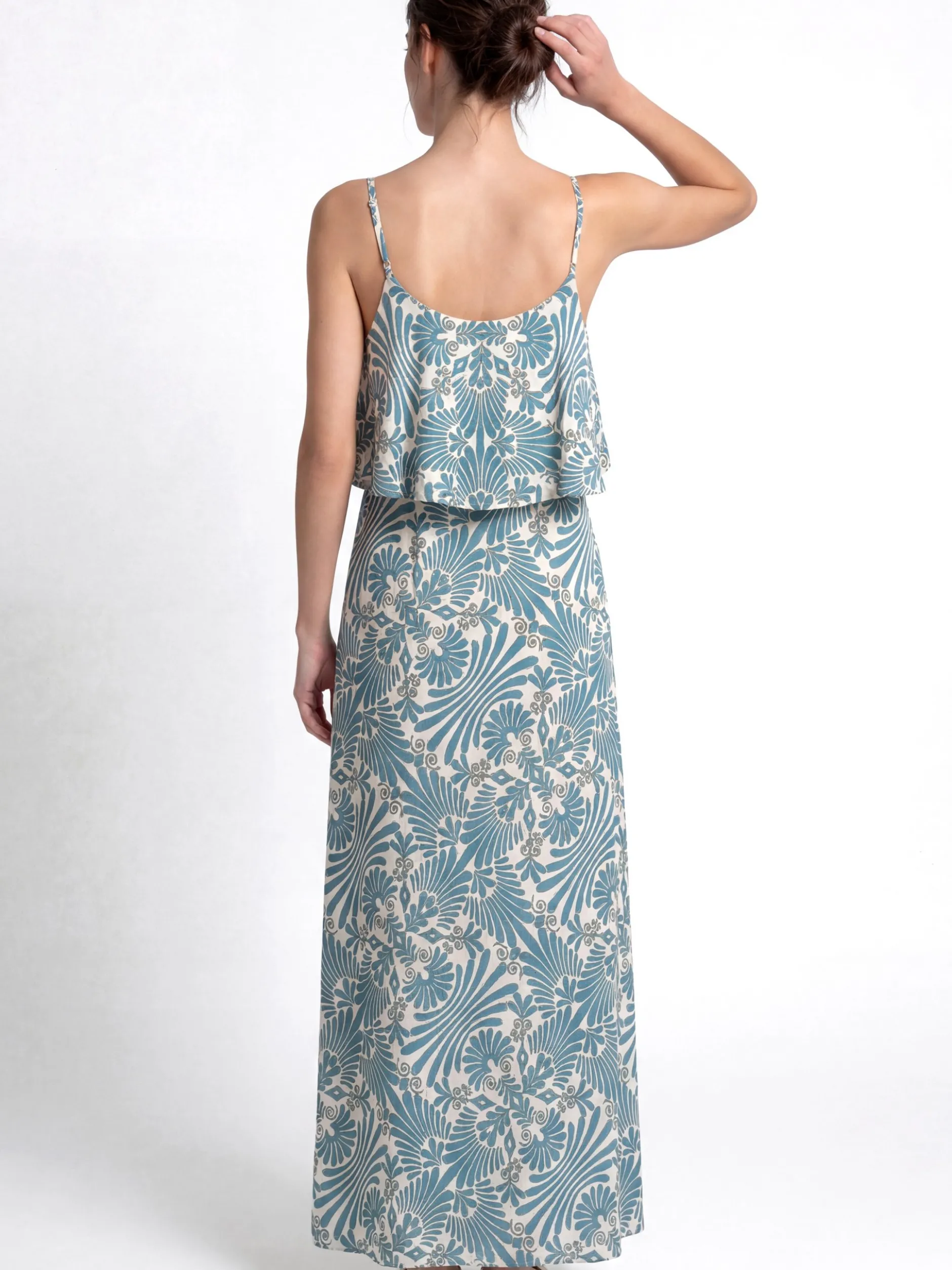 Usha Damen Kleid in mint