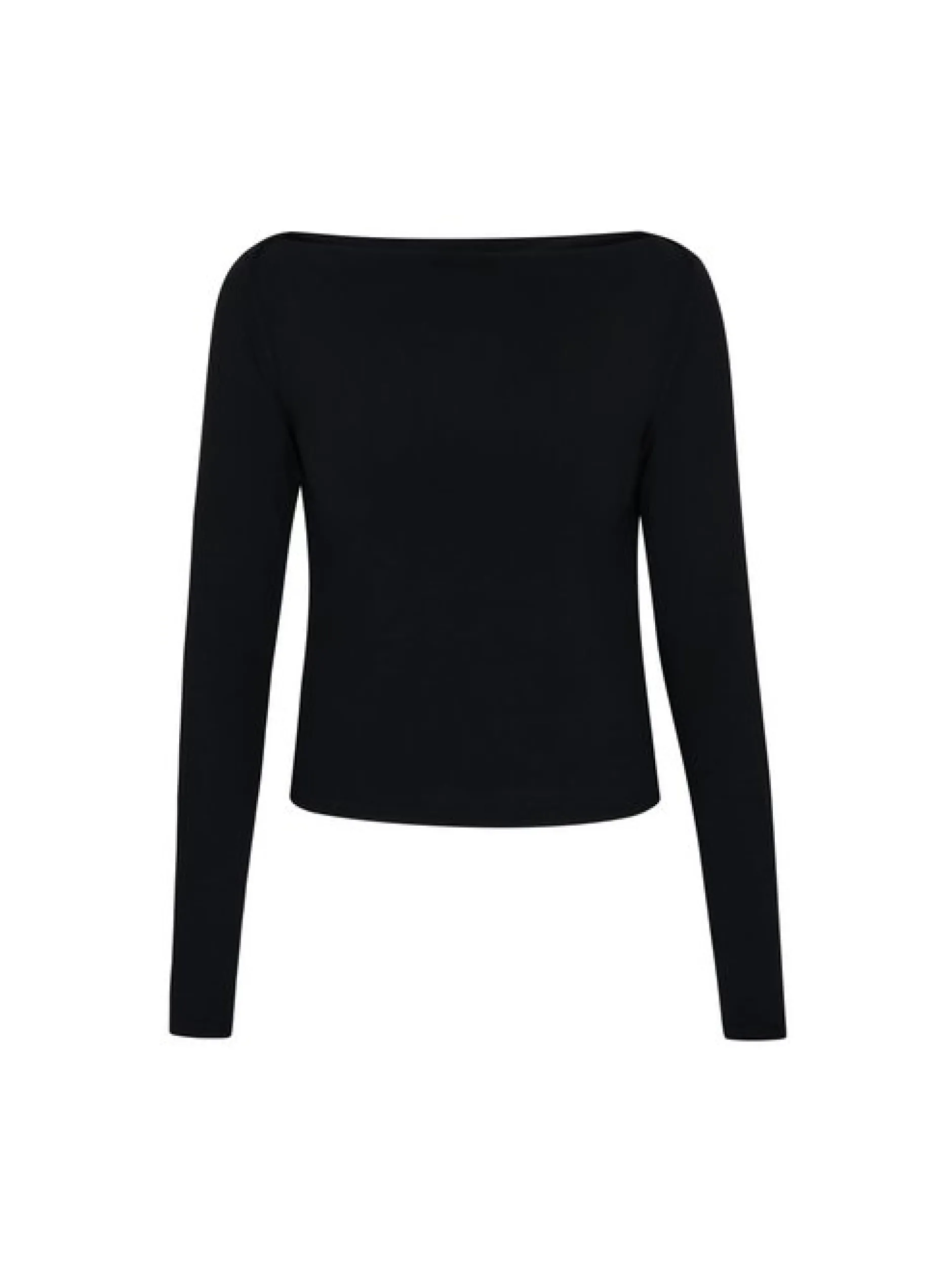 Usha Damen Langarmshirt in schwarz