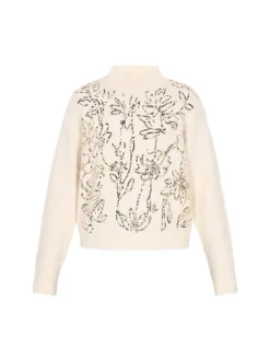 Usha Damen Pullover in beige