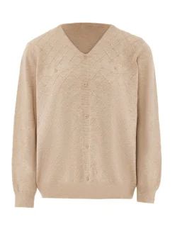 Usha Damen Pullover in beige