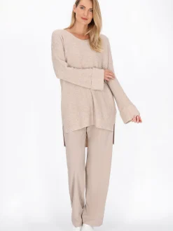 Usha Damen Pullover in beige