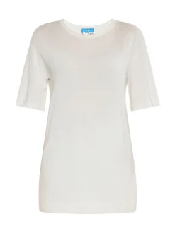 Usha Damen Pullover in ecru - Ausschnitt: Rundhals