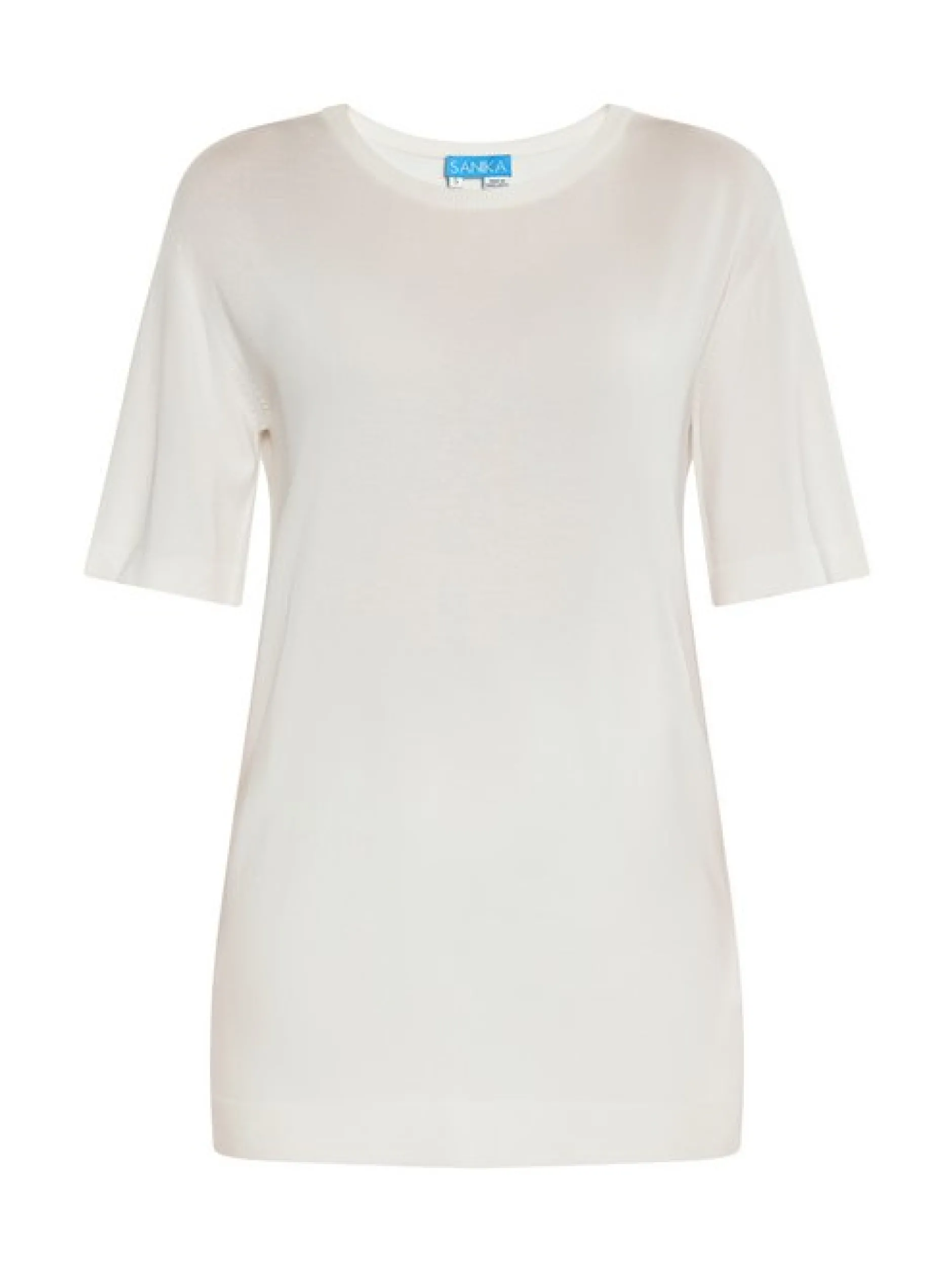 Usha Damen Pullover in ecru - Ausschnitt: Rundhals