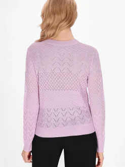 Usha Damen Pullover in lila