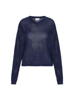 Usha Damen Pullover in marine