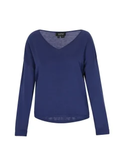 Usha Damen Pullover in marine