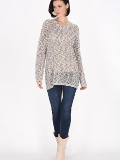 Usha Damen Pullover in marine