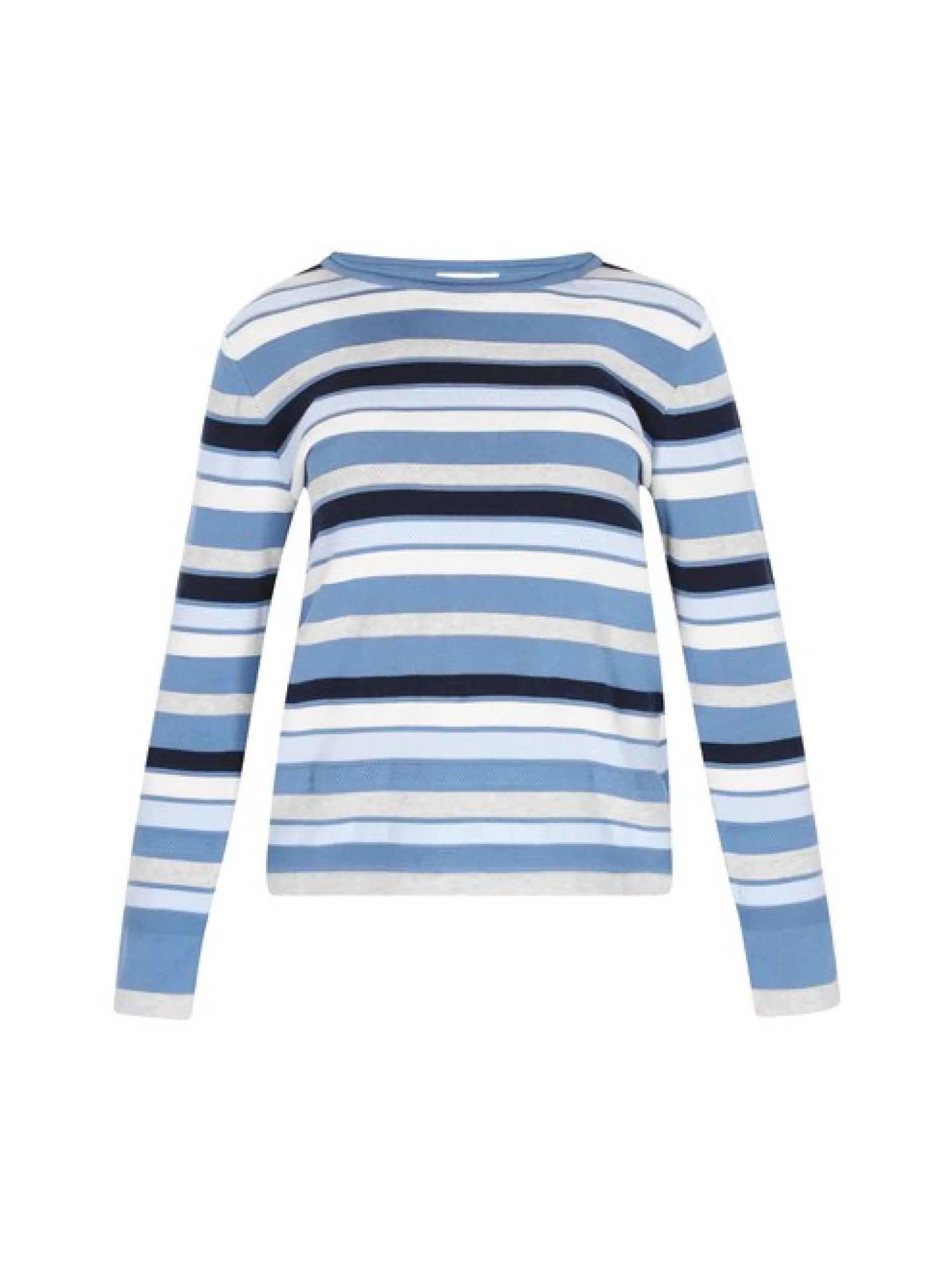 Usha Damen Pullover in mehrfarbig - Ausschnitt: Rundhals