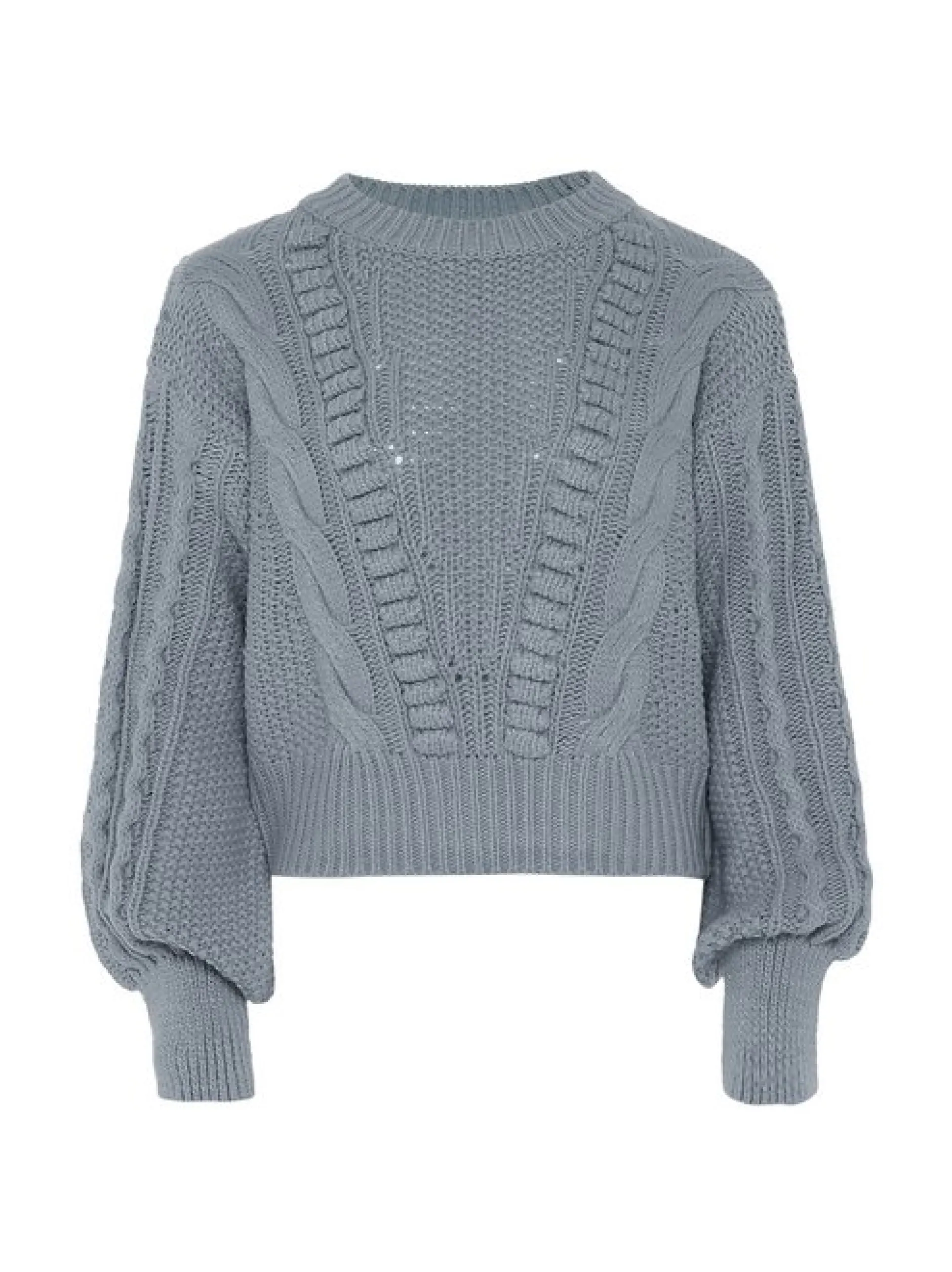 Usha Damen Pullover in petrol - Ausschnitt: Rundhals