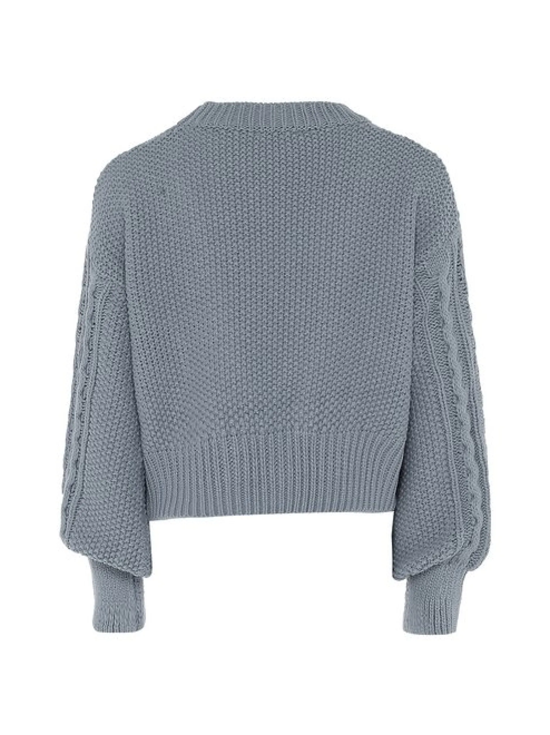 Usha Damen Pullover in petrol - Ausschnitt: Rundhals