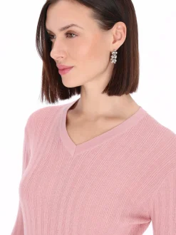Usha Damen Pullover in rosa