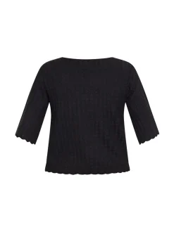Usha Damen Pullover in schwarz
