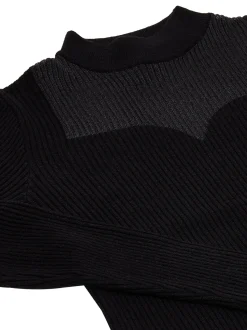 Usha Damen Pullover in schwarz - Ausschnitt: Rundhals