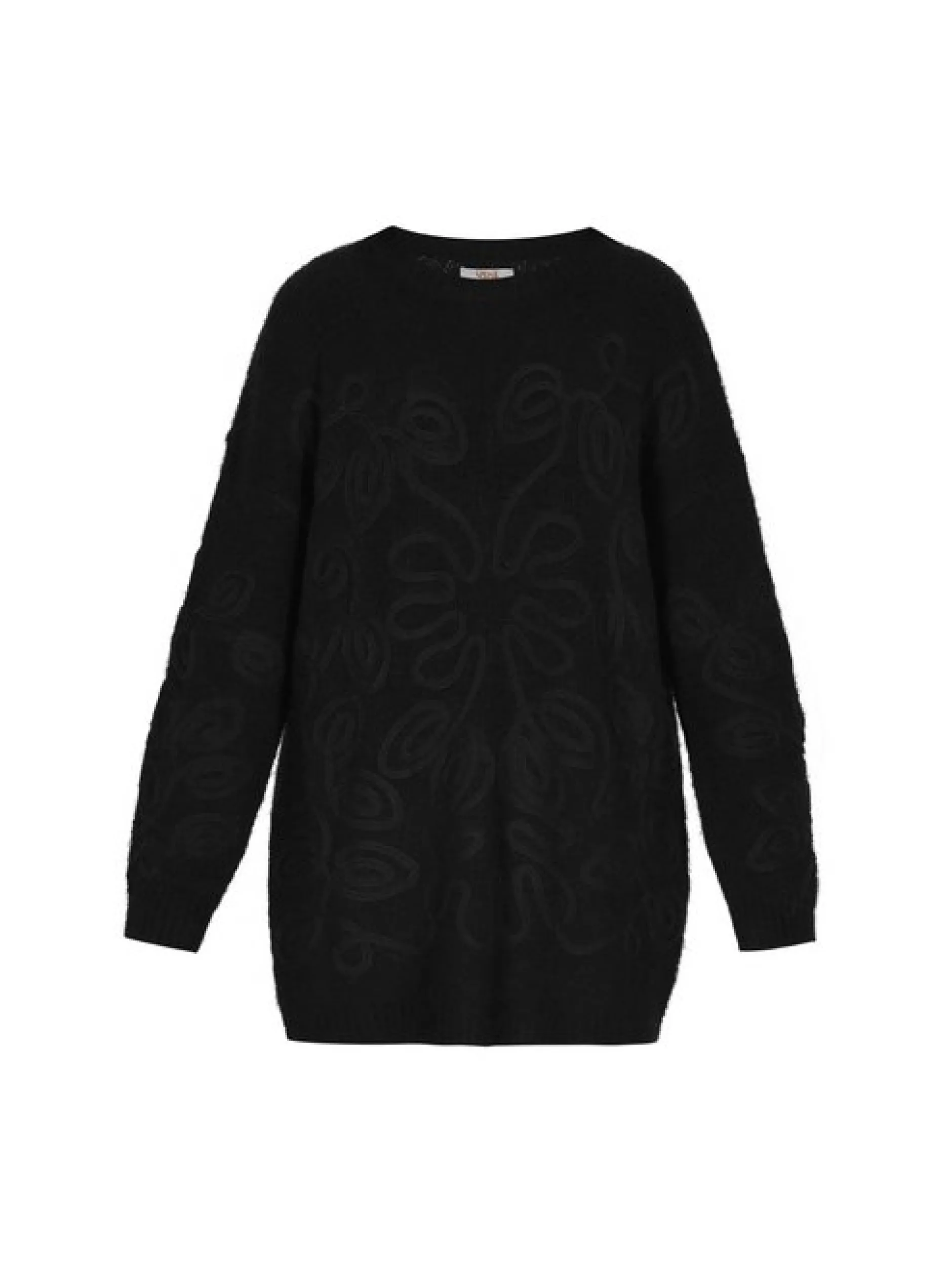 Usha Damen Pullover in schwarz - Ausschnitt: Rundhals
