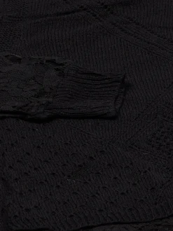 Usha Damen Pullover in schwarz - Ausschnitt: Rundhals
