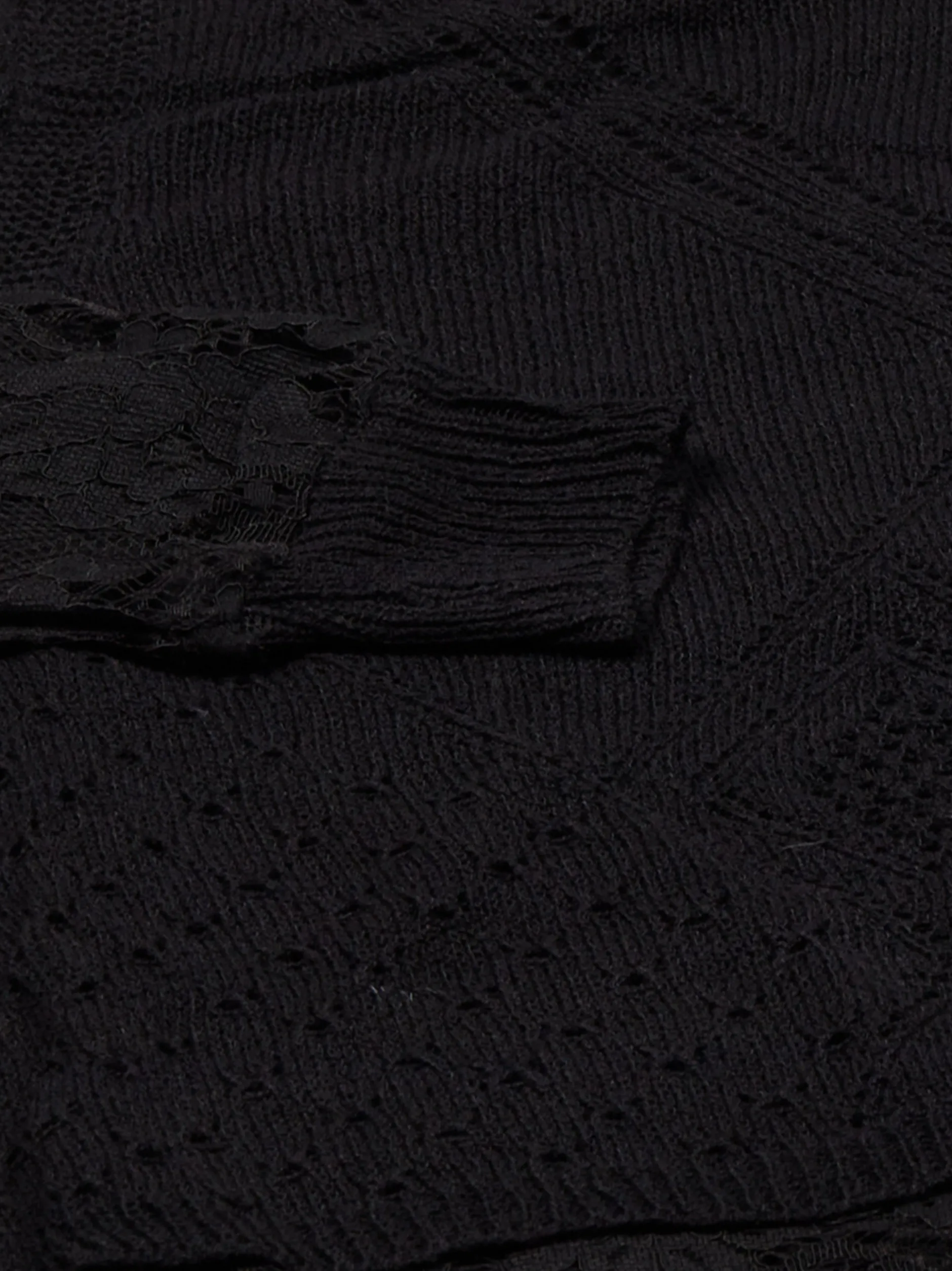 Usha Damen Pullover in schwarz - Ausschnitt: Rundhals