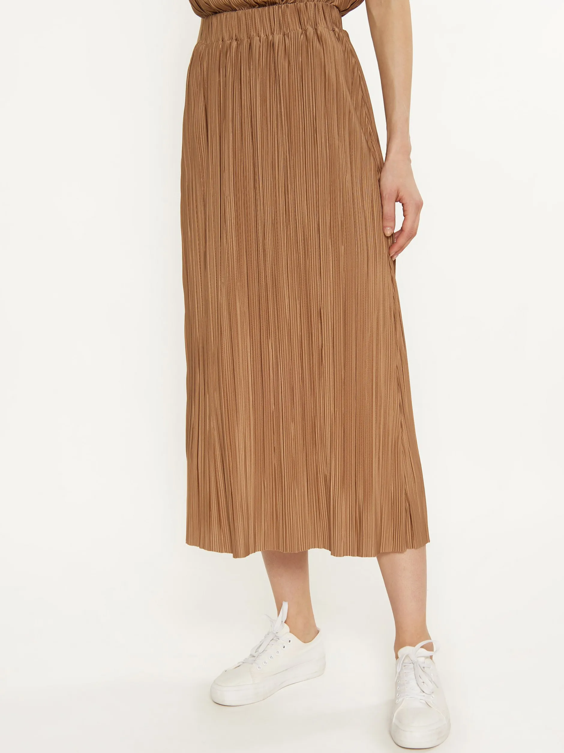 Usha Damen Rock in beige