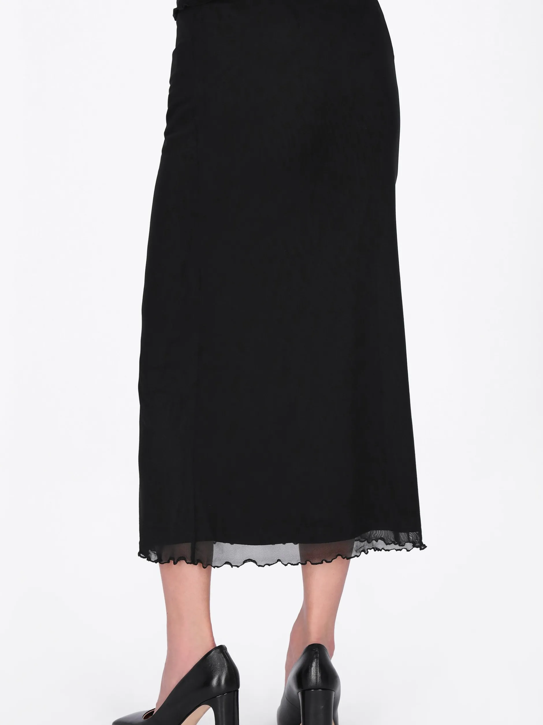 Usha Damen Rock in schwarz