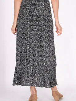 Usha Damen Rock in schwarz