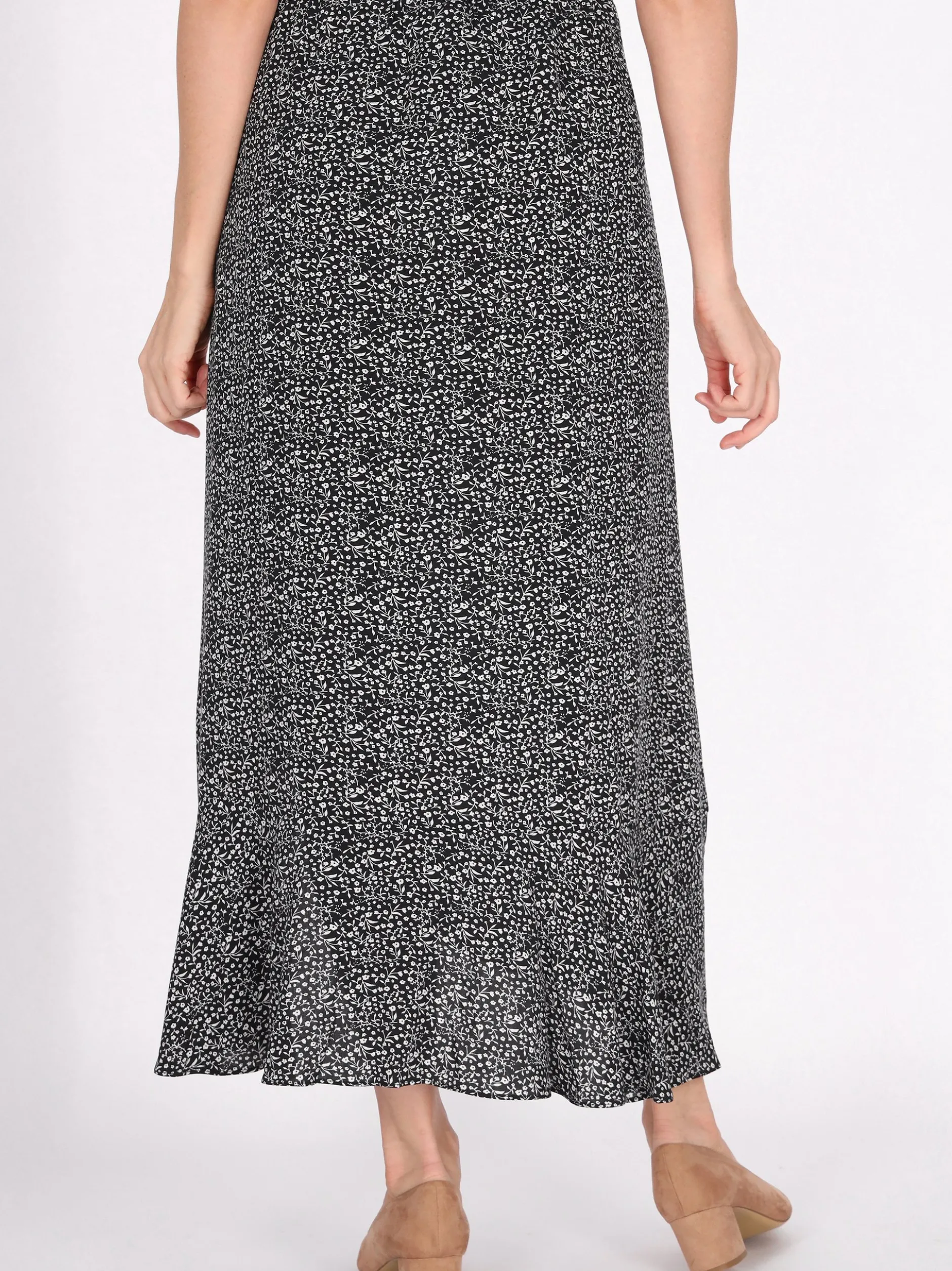 Usha Damen Rock in schwarz
