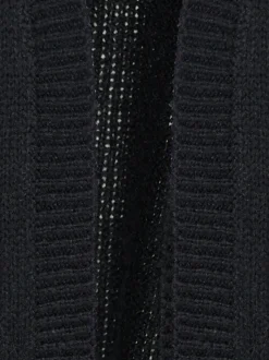 Usha Damen Strickcardigan in schwarz