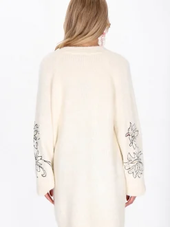 Usha Damen Strickjacke in beige