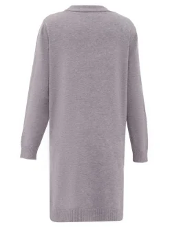 Usha Damen Strickjacke in grau