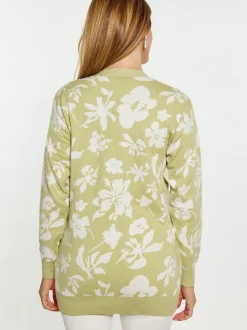 Usha Damen Strickjacke in grün