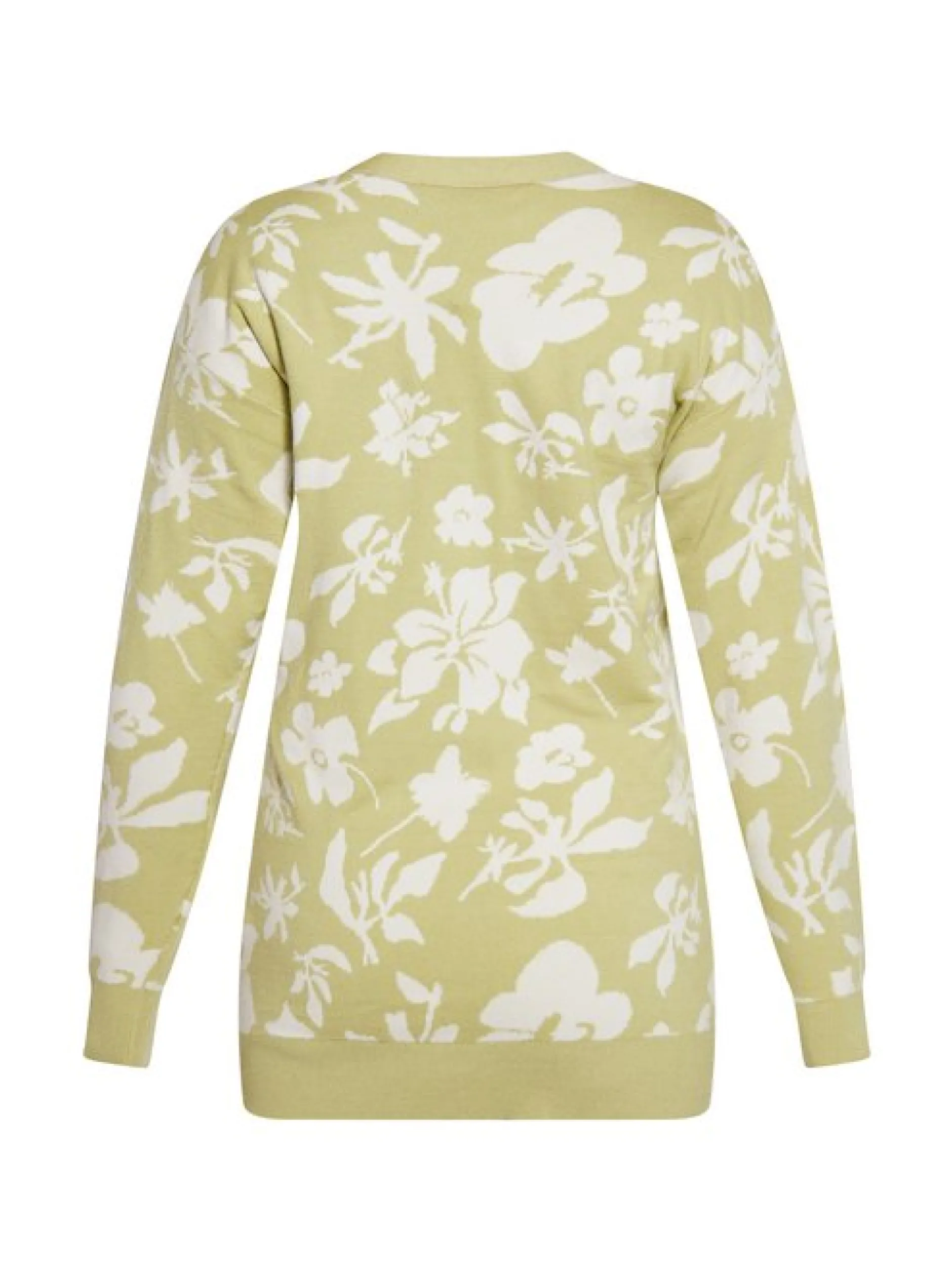 Usha Damen Strickjacke in grün
