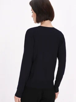 Usha Damen Strickjacke in marine