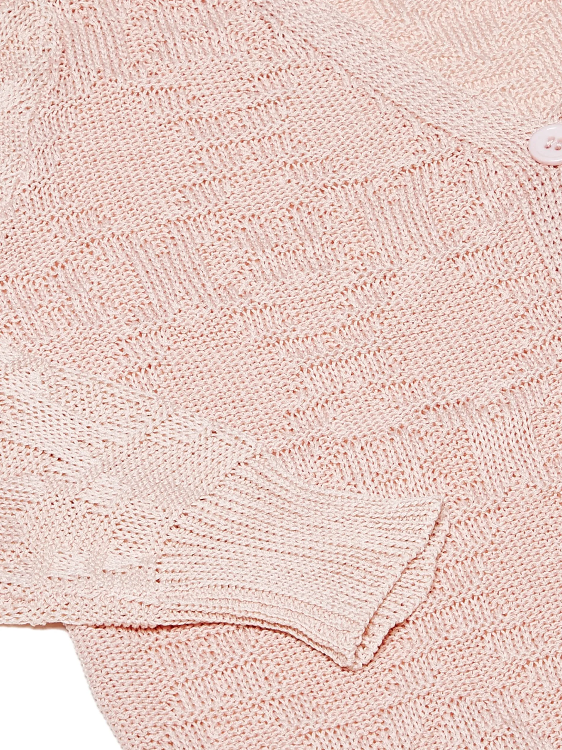 Usha Damen Strickjacke in rosa