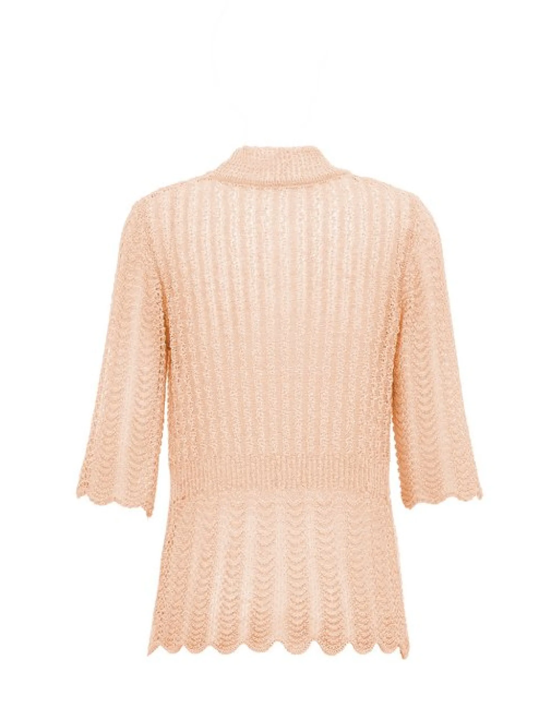 Usha Damen Strickjacke in rosa