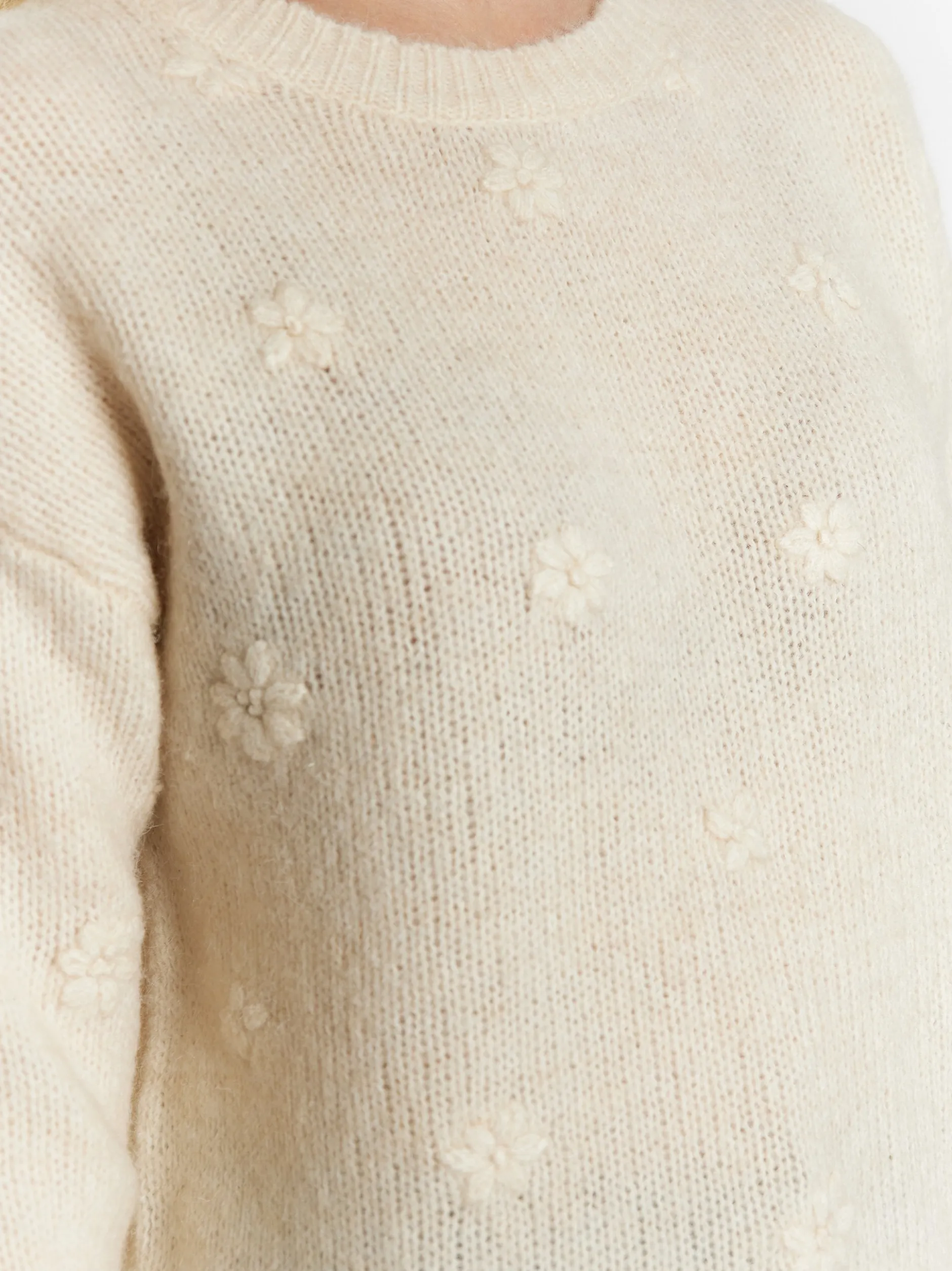 Usha Damen Strickpullover in beige