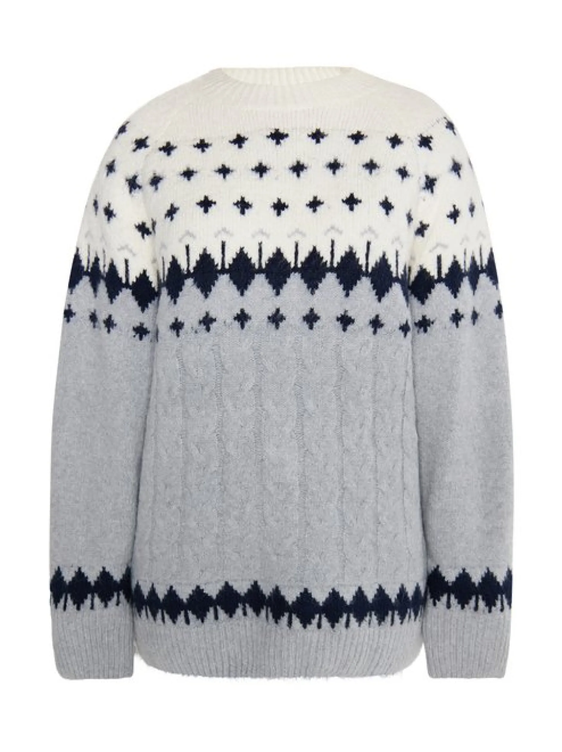 Usha Damen Strickpullover in mehrfarbig