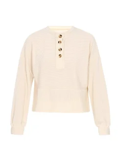 Usha Damen Sweatshirt in beige