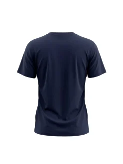 Usha Damen T-Shirt in marine - Ausschnitt: Rundhals