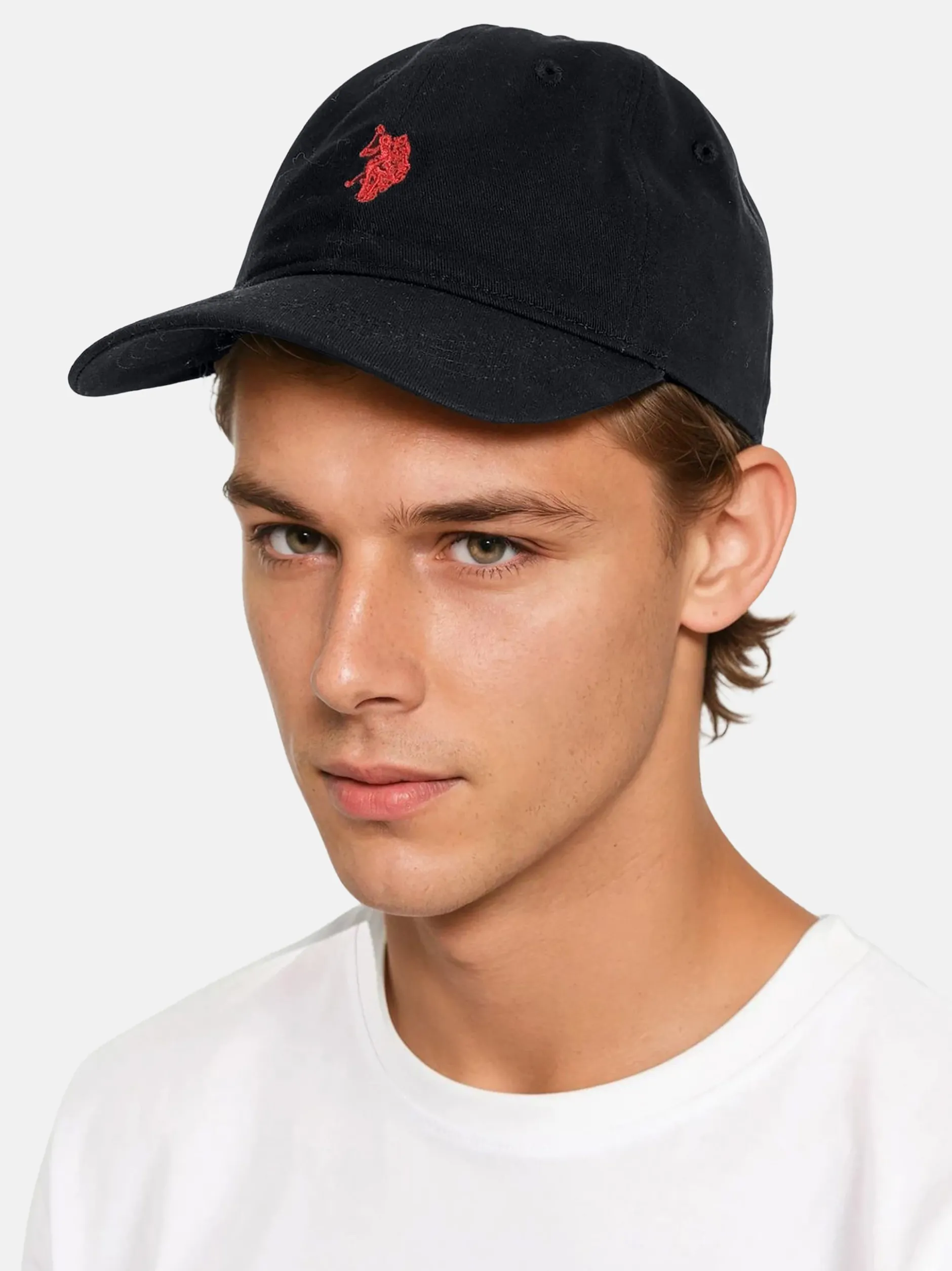 U.S. Polo Assn. Herren Cap - USHenryy in schwarz