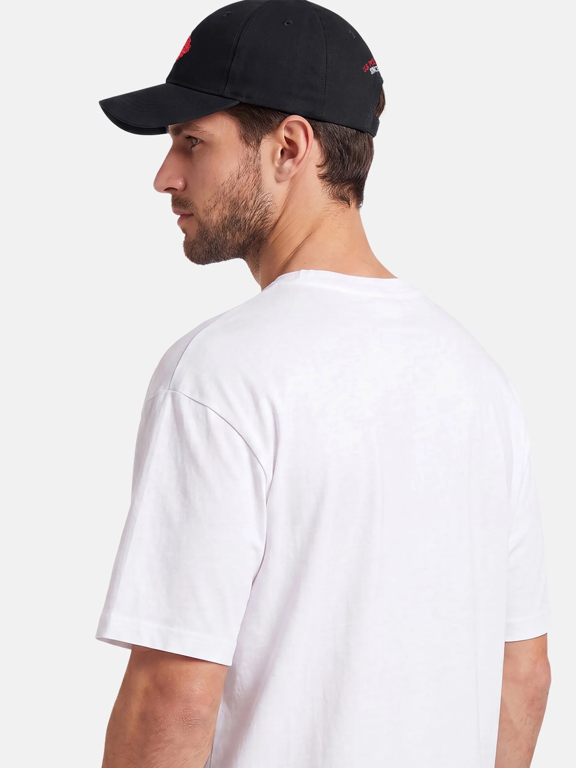 U.S. Polo Assn. Herren Cap - USHenryy in schwarz