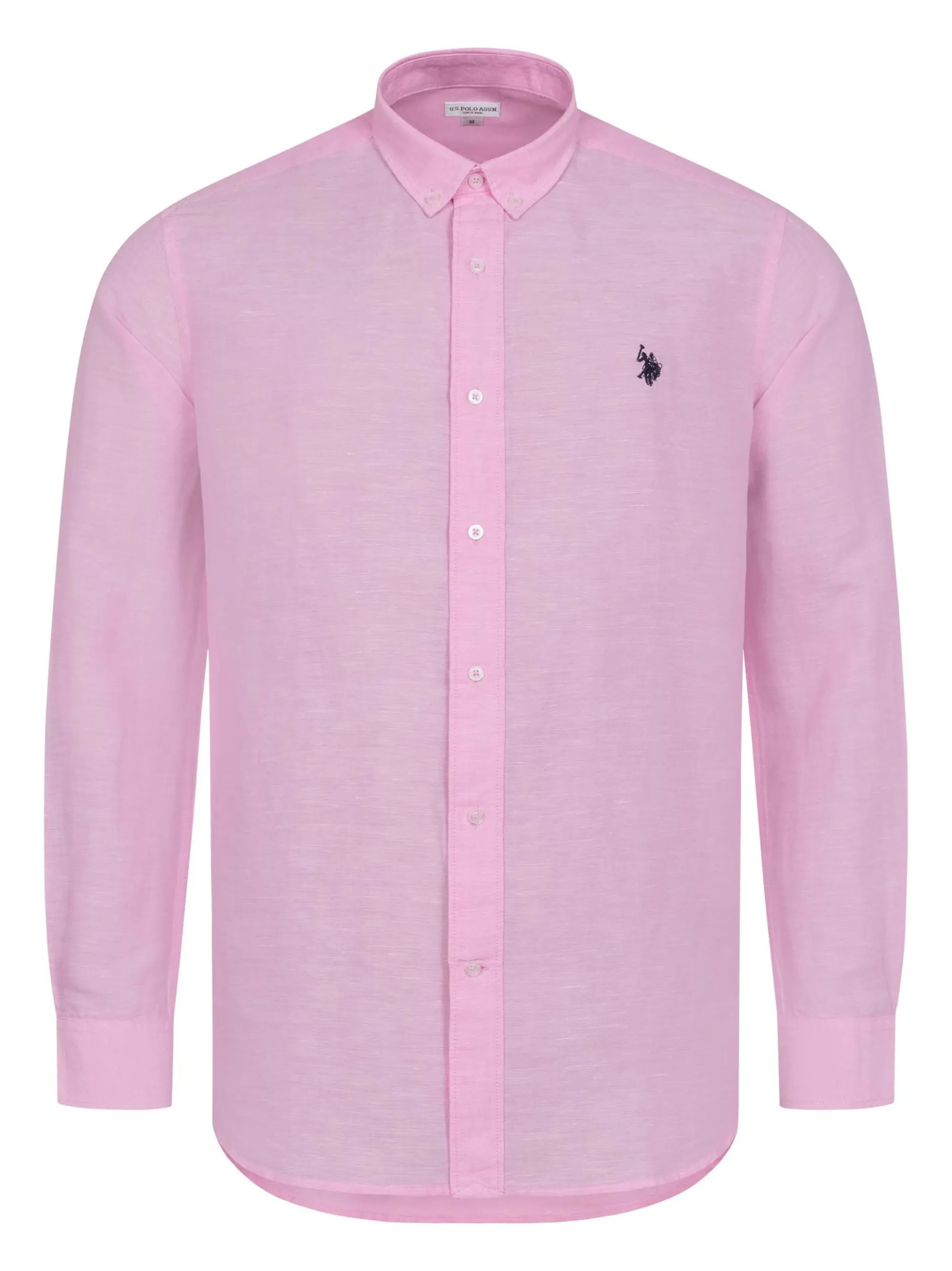 U.S. Polo Assn. Herren Hemd - USBlaake in pink